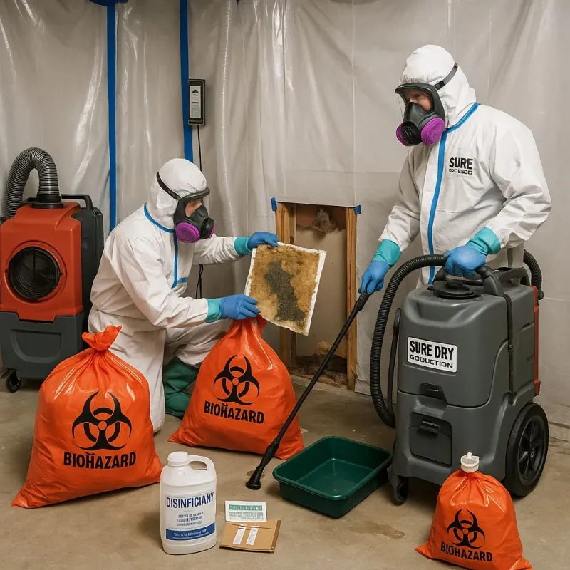 Contaminated Water Handling Protocols process in Coleman County, TX