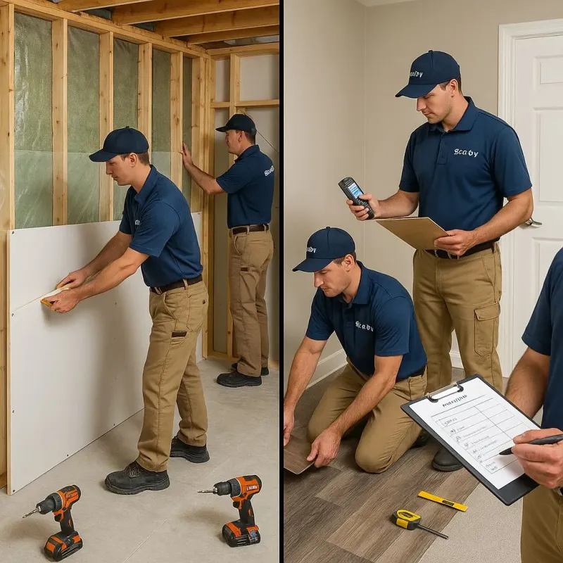 Repairs and Reconstruction process in Coleman County, TX